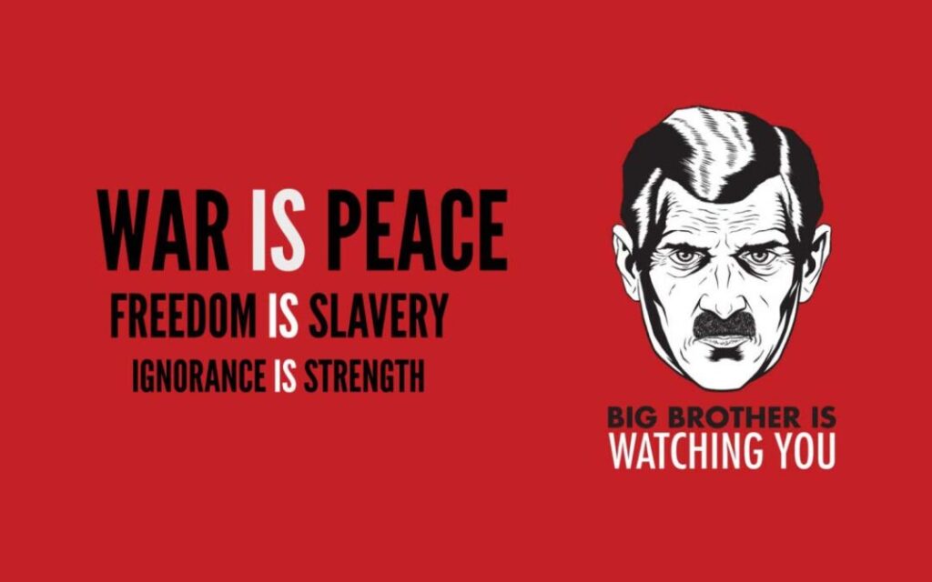 “1984” di ORWELL È UN AVVERTIMENTO ANCORA ATTUALE